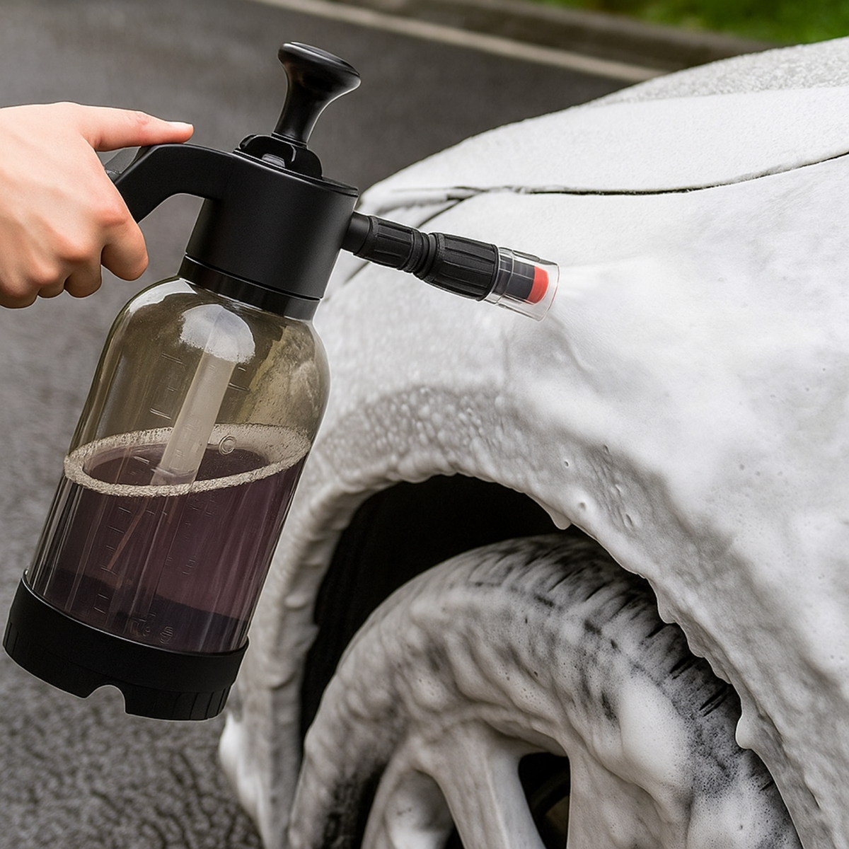 Schuimspuit voor autowas 2L