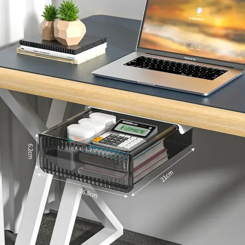 Onzichtbare Opberglade voor Onder het Bureau, Uittrekbaar