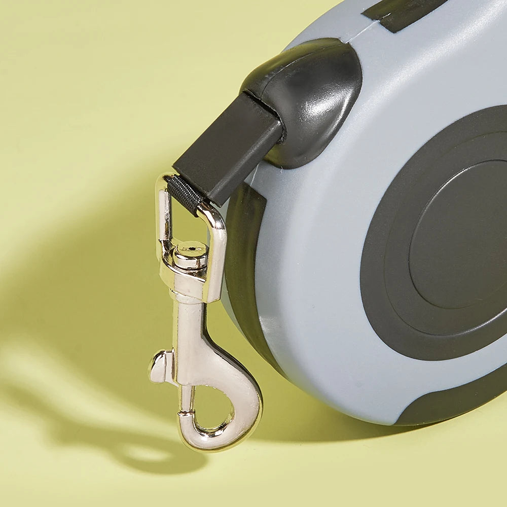 Intrekbare Hondenriem 3m, Sterke Nylon Automatische Riem voor Kleine en Middelgrote Honden