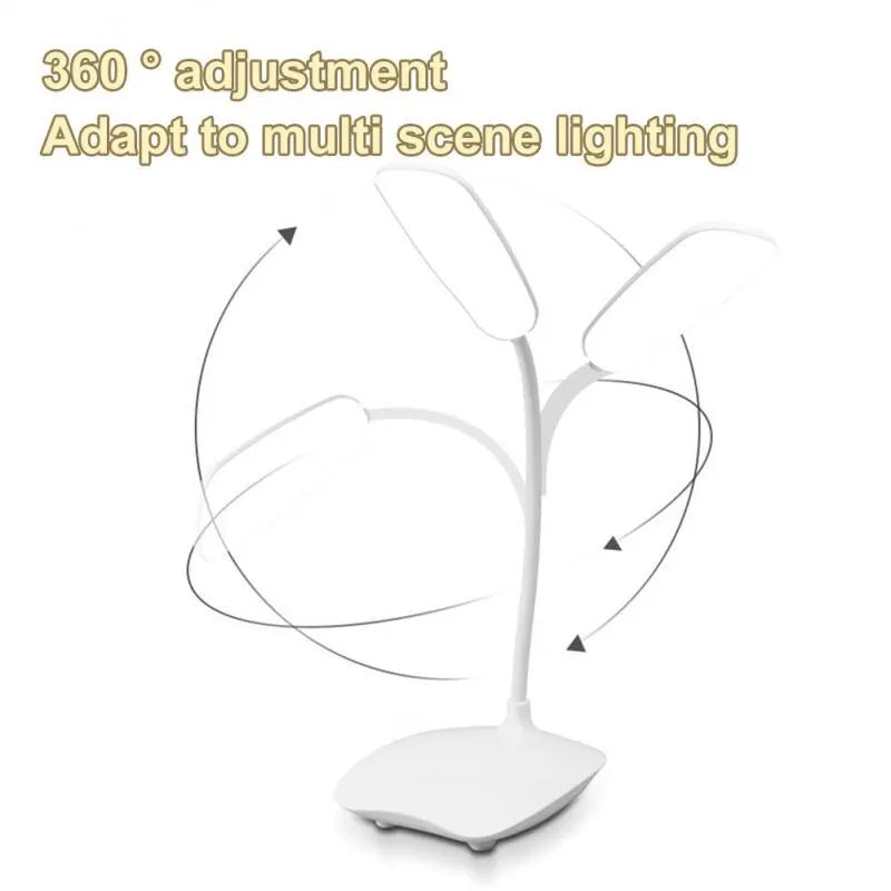 LED Bureaulamp Oplaadbaar, Oogbescherming, 3 Standen