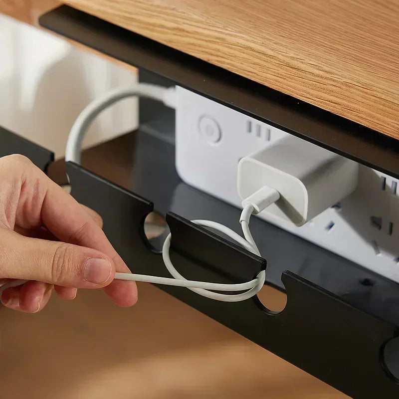 Kabelbak voor onder het bureau, zonder boren