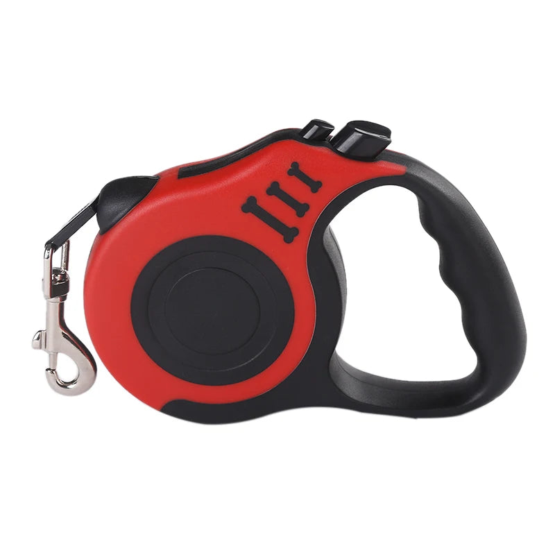 Intrekbare Hondenriem 3m, Sterke Nylon Automatische Riem voor Kleine en Middelgrote Honden