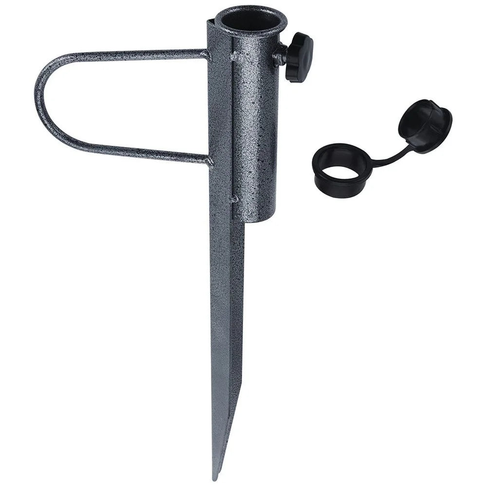 Parasolvoet Gehamerd Metaal, 42,5 cm
