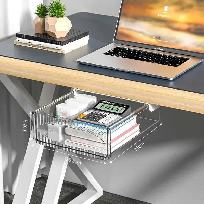 Onzichtbare Opberglade voor Onder het Bureau, Uittrekbaar