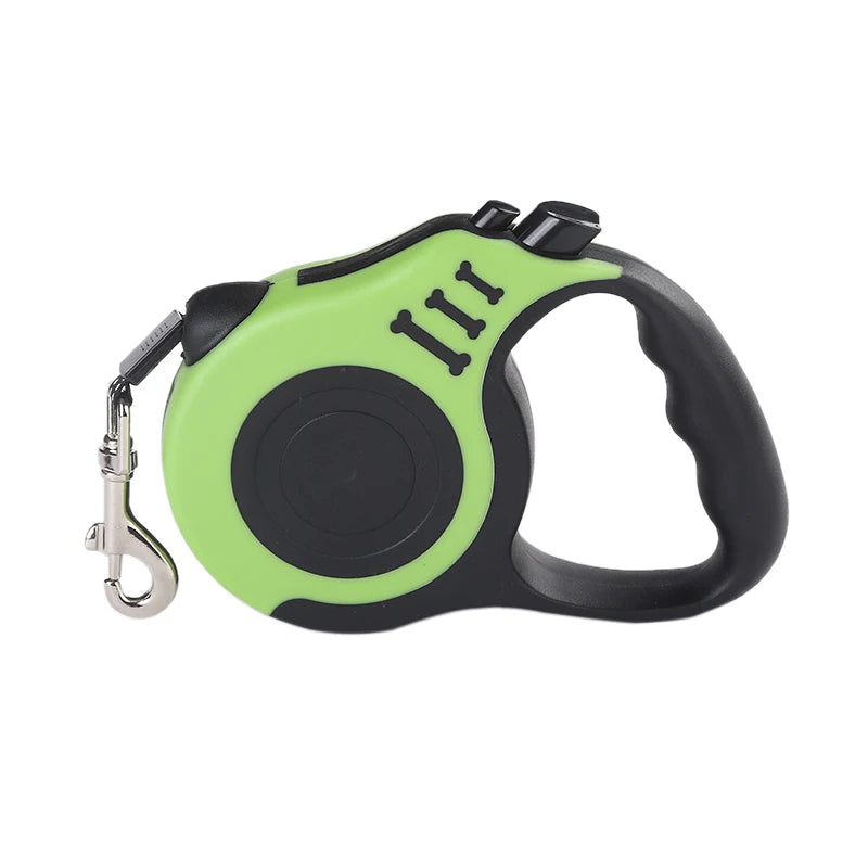 Intrekbare Hondenriem 3m, Sterke Nylon Automatische Riem voor Kleine en Middelgrote Honden