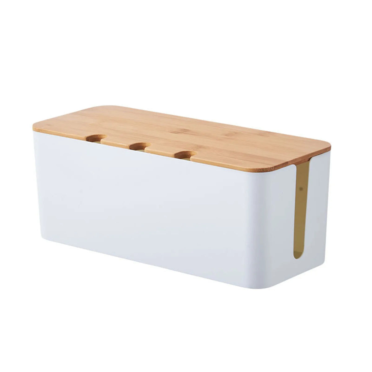 Kabelbeheerbox voor Bureau, Kabelorganizer met Deksel