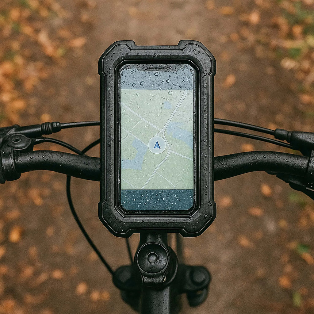 Waterdichte Fietshouder voor Telefoon met GPS Stuurbevestiging