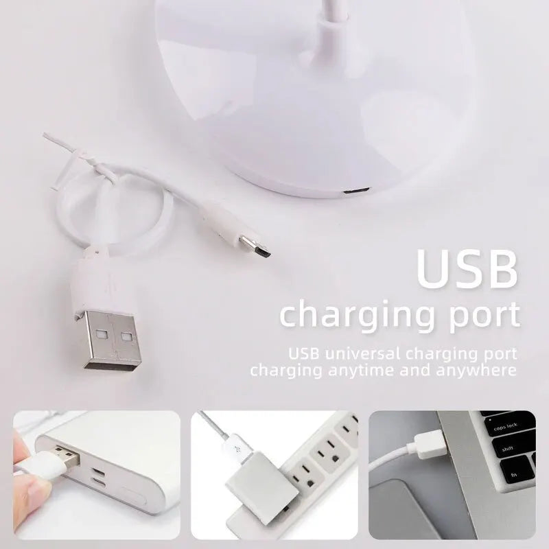 LED Bureaulamp Oplaadbaar, Oogbescherming, 3 Standen