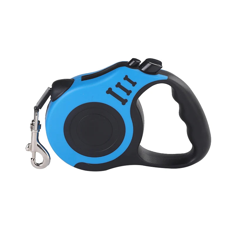 Intrekbare Hondenriem 3m, Sterke Nylon Automatische Riem voor Kleine en Middelgrote Honden