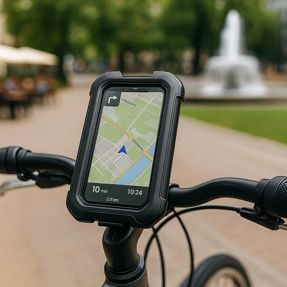 Waterdichte Fietshouder voor Telefoon met GPS Stuurbevestiging