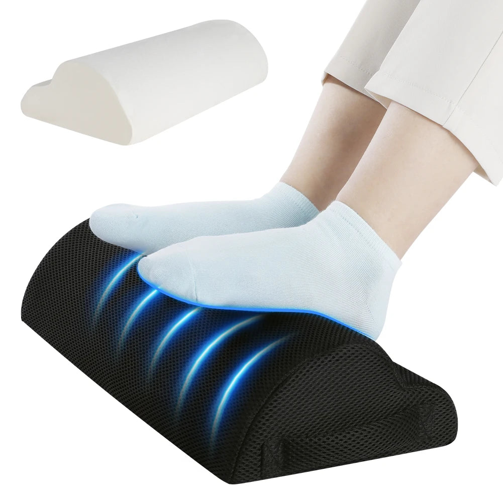 Memory Foam Voetensteun voor Onder het Bureau