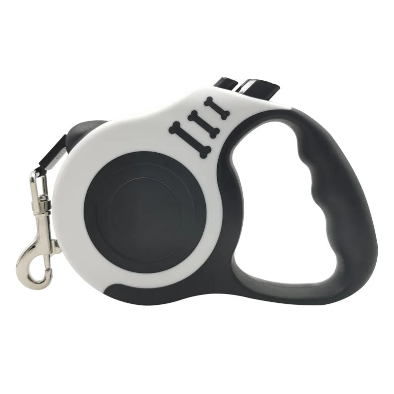 Intrekbare Hondenriem 3m, Sterke Nylon Automatische Riem voor Kleine en Middelgrote Honden