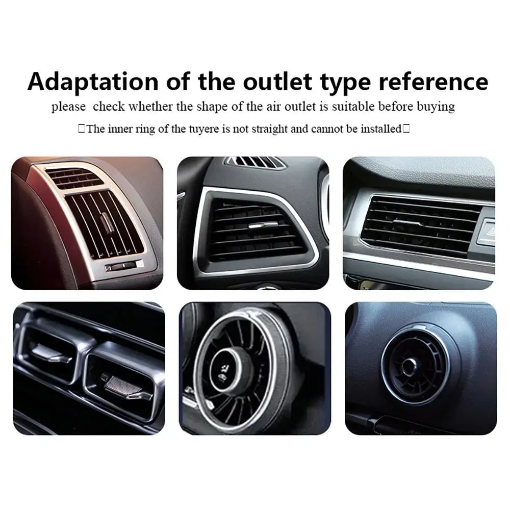 Decoratieve Sierstrips voor Auto Airco Ventilatierooster, Set van 10